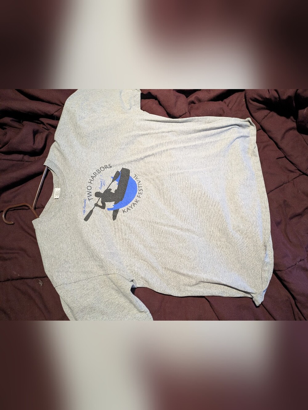 Vintage‎ 2011 Two Harbors Kayak Festival T-Shirt